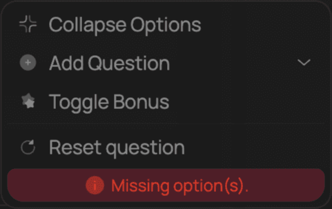 questionnumbermenu