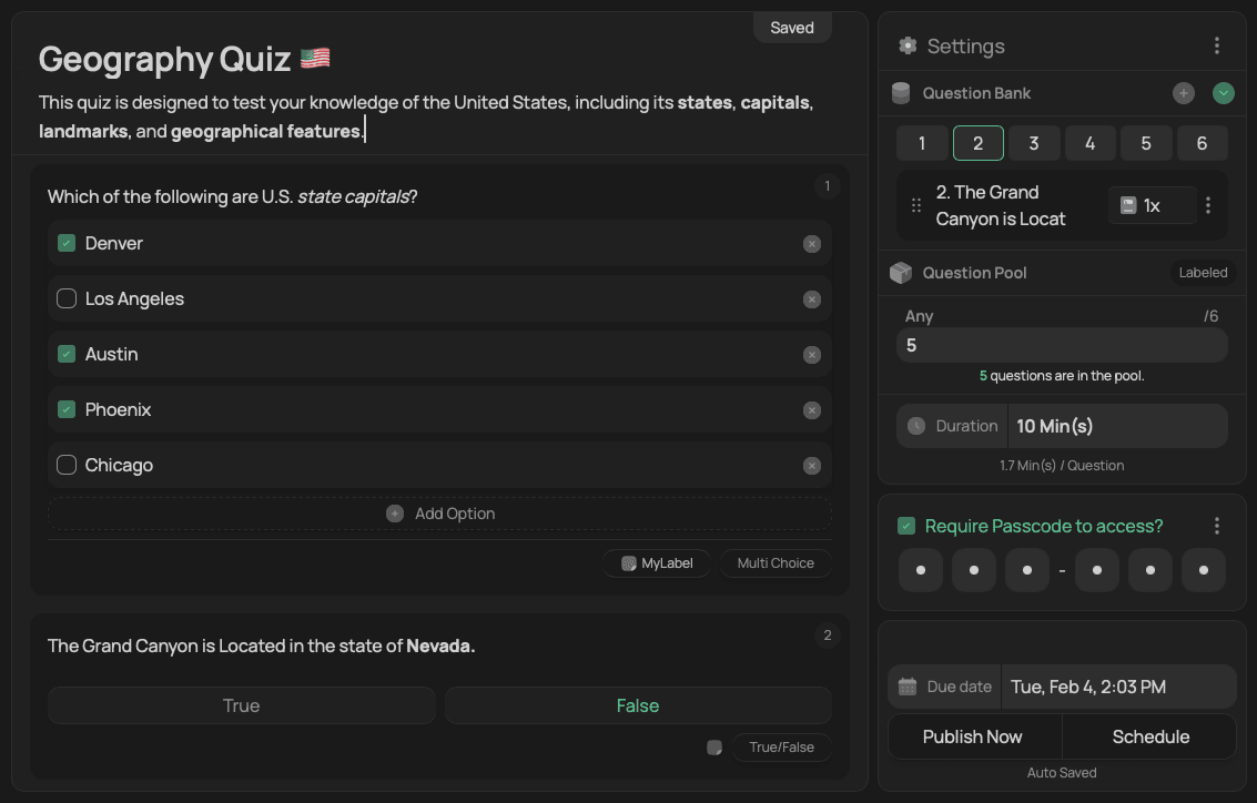 quiz